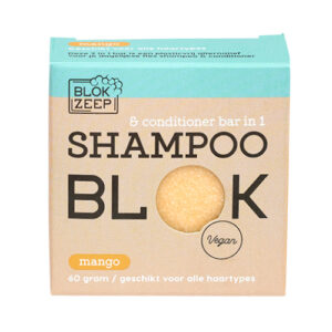 Shampoo & Conditioner Bar in 1 – Mango - Blokzeep - 60 gram