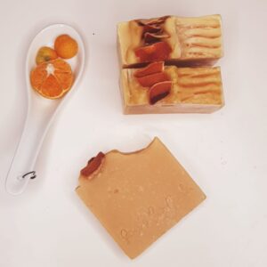Handgemaakte premium Sinaasappel body bar - body zeep uit Spanje 100 gram